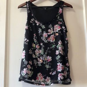 Floral Dressy Tank Top - Express